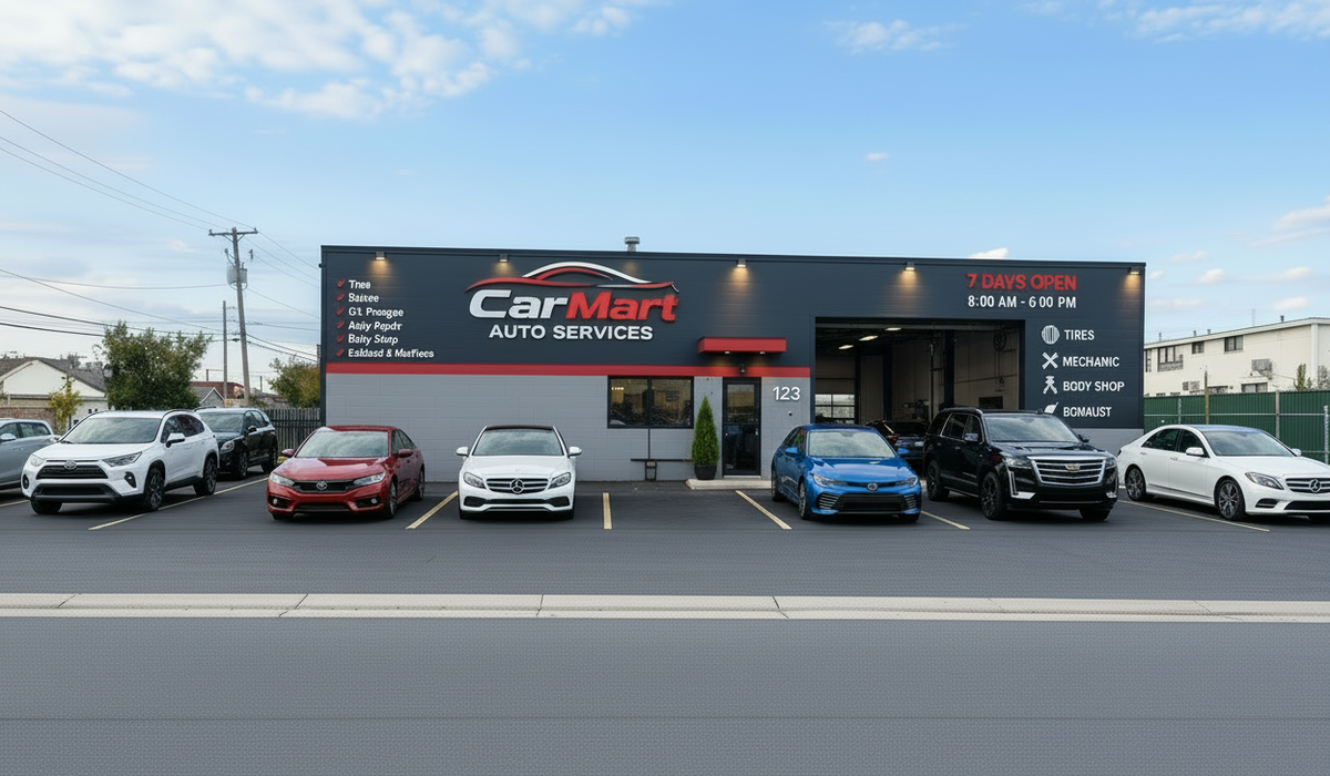 CarMart Auto Services storefront