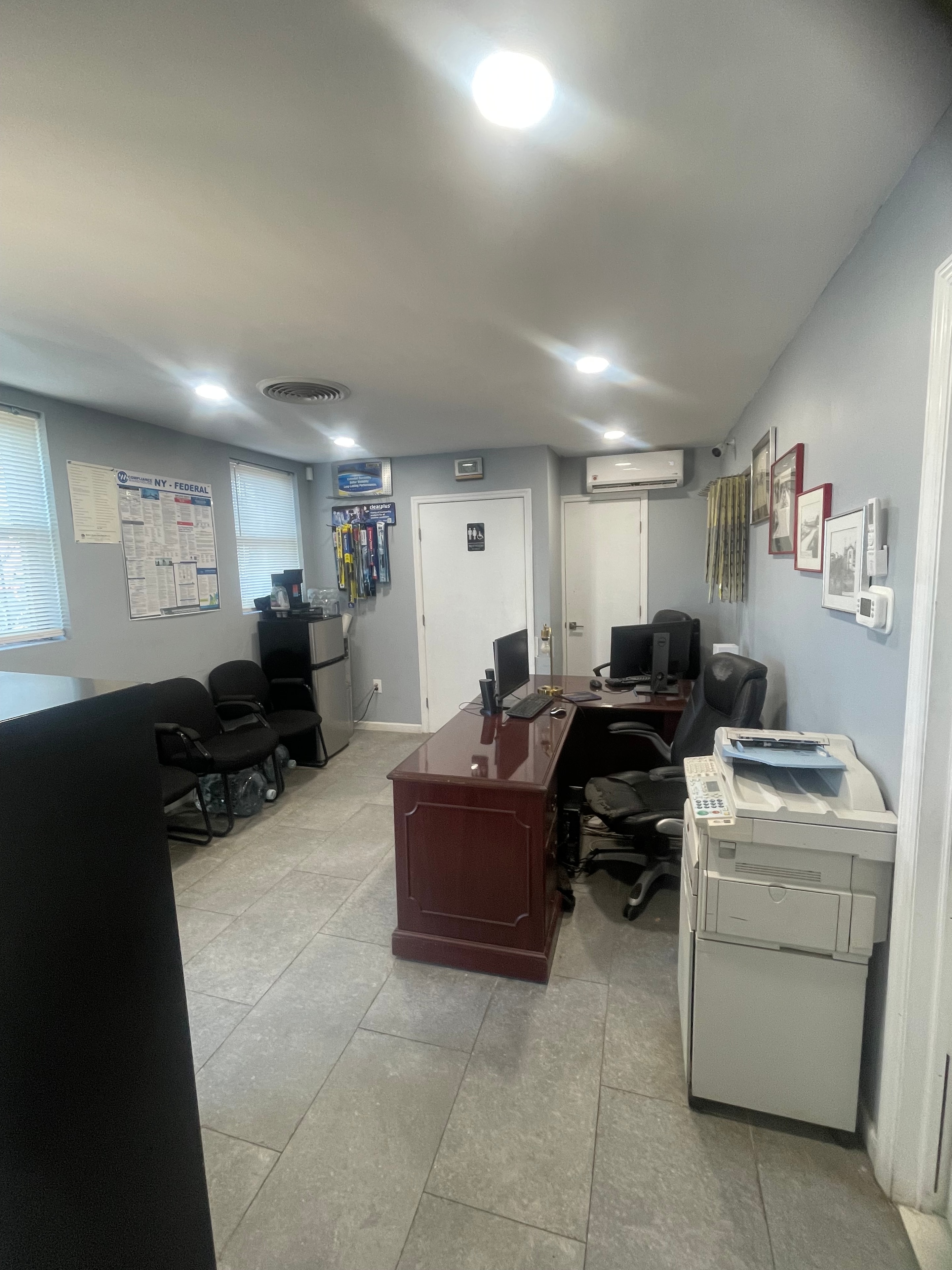CarMart customer office and reception area